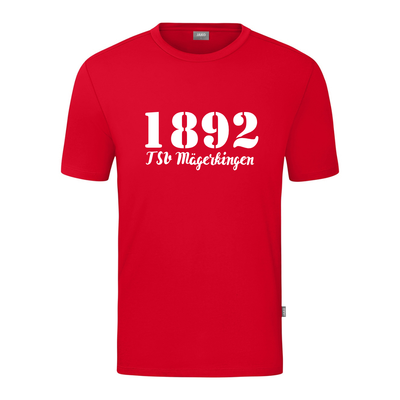 JAKO T-Shirt Organic Rot (inkl. Bedruckung) - TSV Mägerkingen