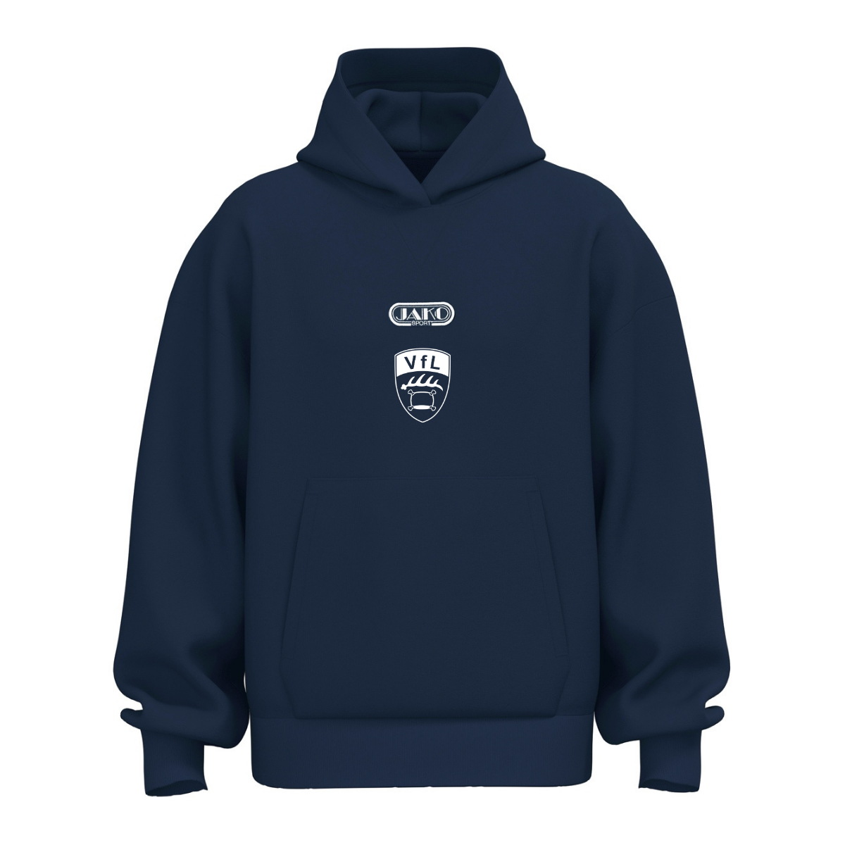 JAKO Kapuzensweat Wardrobe Marine (inkl. Bedruckung) - VfL Pfullingen