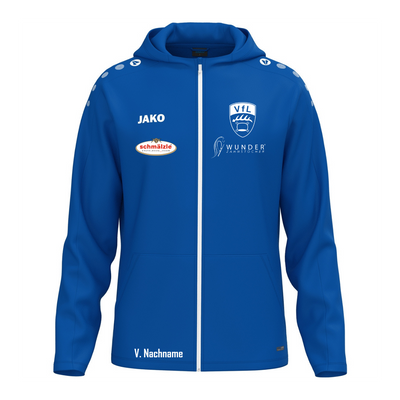 JAKO Kapuzenjacke One Royal (inkl. Bedruckung) - VfL Pfullingen Jugend