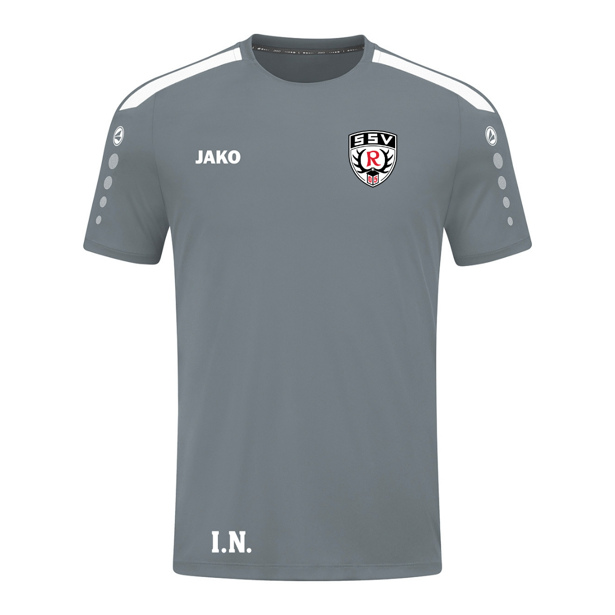 JAKO Trikot Power Grau (inkl. Bedruckung) - SSV Reutlingen Trainer