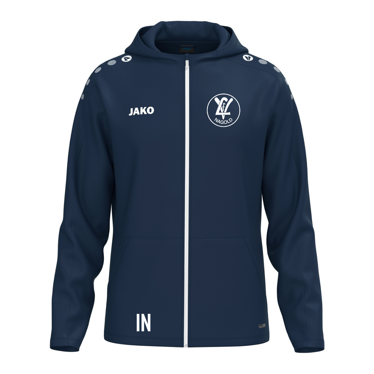 JAKO Kapuzenjacke One Marine (inkl. Bedruckung) - VfL Nagold