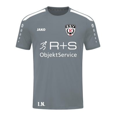 JAKO Trikot Power Grau (inkl. Bedruckung) - SSV Reutlingen