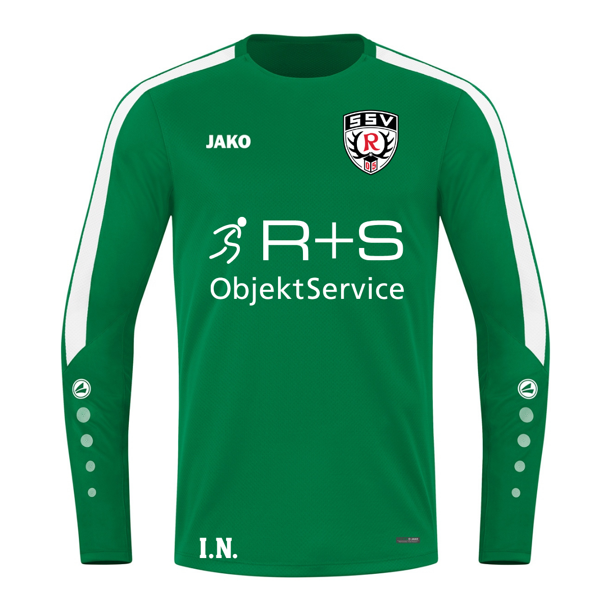 JAKO Sweat Power Grün (inkl. Bedruckung) - SSV Reutlingen