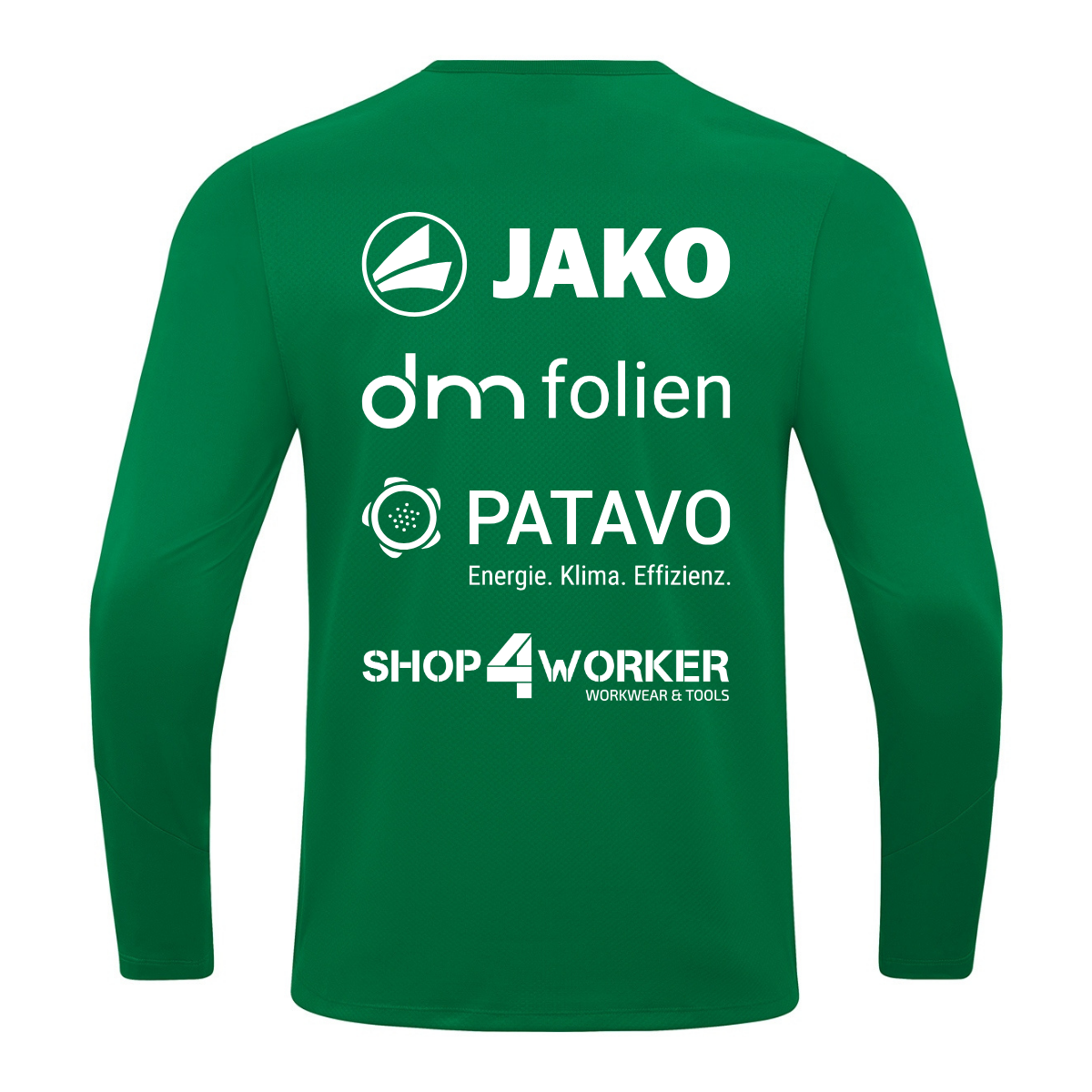 JAKO Sweat Power Grün (inkl. Bedruckung) - SSV Reutlingen