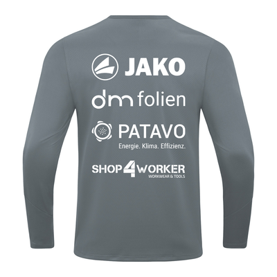 JAKO Sweat Power Grau (inkl. Bedruckung) - SSV Reutlingen