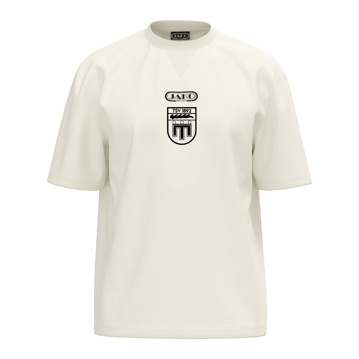 JAKO T-Shirt Wardrobe Off White (inkl. Bedruckung) - TSV Mägerkingen