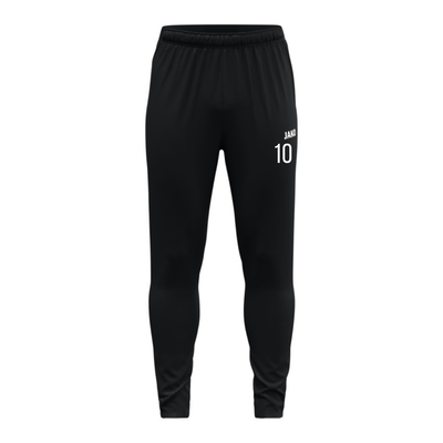 JAKO Trainingshose Dynamic (inkl. Nummer Bedruckung) schwarz
