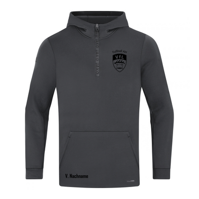 JAKO ZipHoodie Pro Casual aschgrau (inkl. Bedruckung) - VfL Pfullingen AH