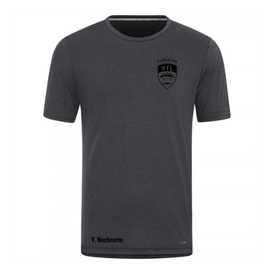 JAKO T-Shirt Pro Casual aschgrau (inkl. Bedruckung) - VfL Pfullingen AH
