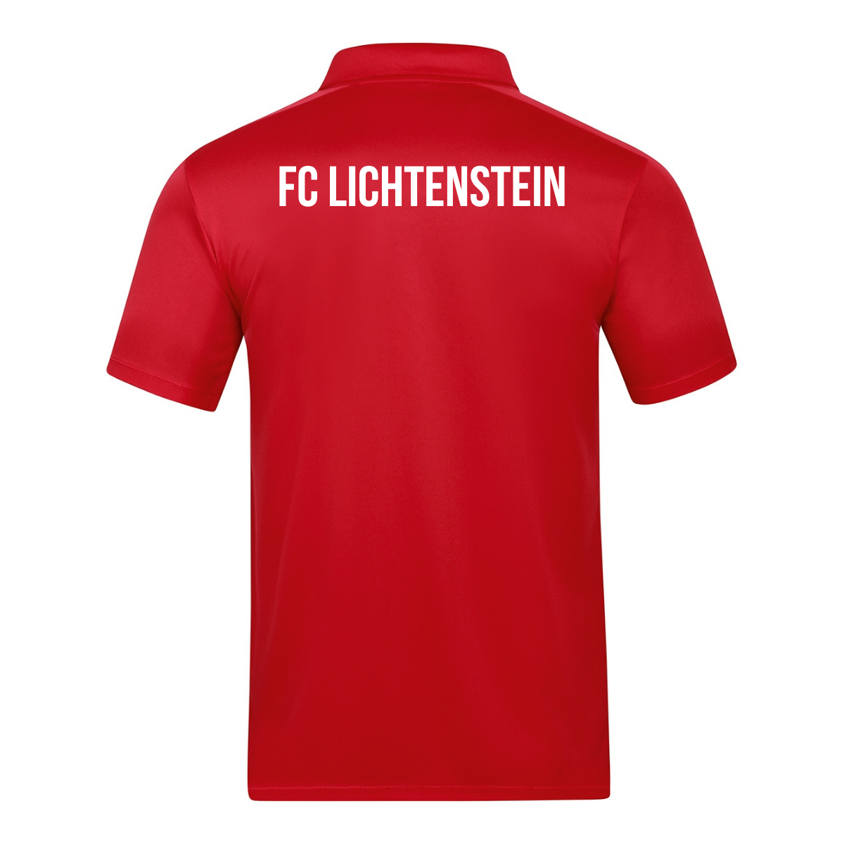JAKO Poloshirt Classico rot (inkl. Bedruckung) FC Lichtenstein