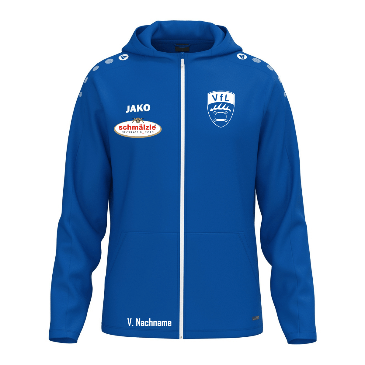 JAKO Kapuzenjacke One Royal (inkl. Bedruckung) - VfL Pfullingen Aktive