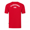 JAKO T-Shirt Organic Rot (inkl. Bedruckung) - TSV Mägerkingen Fans