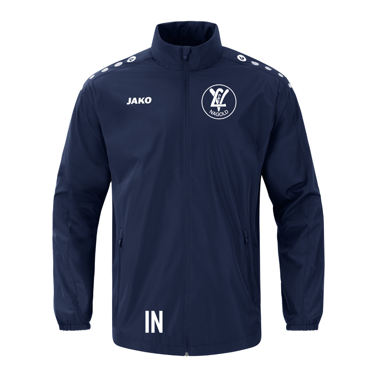 JAKO Rainzip Team Marine (inkl. Bedruckung) - VfL Nagold