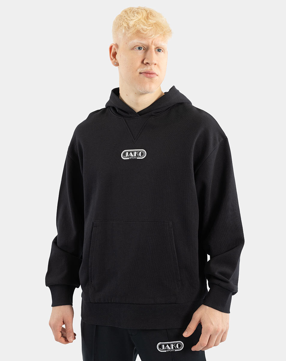 JAKO Kapuzensweat Wardrobe Schwarz