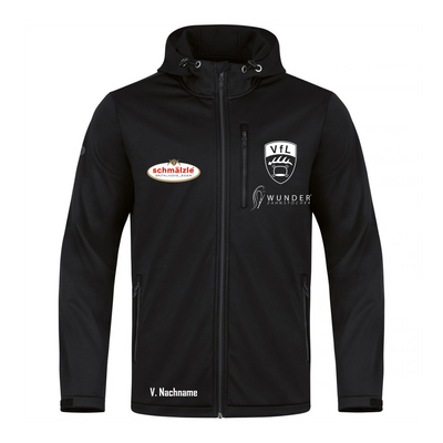 JAKO Softshelljacke Premium Schwarz (inkl. Bedruckung) - VfL Pfullingen Jugend