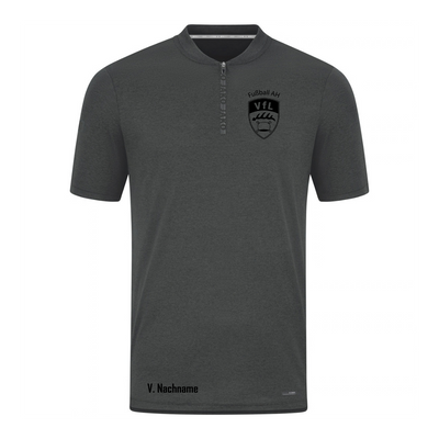 JAKO Poloshirt Pro Casual aschgrau (inkl. Bedruckung) - VfL Pfullingen AH