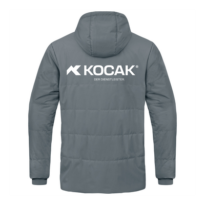 JAKO Coachjacke Team mit Kapuze Grau (inkl. Bedruckung) - VfL Pfullingen Jugendtrainer