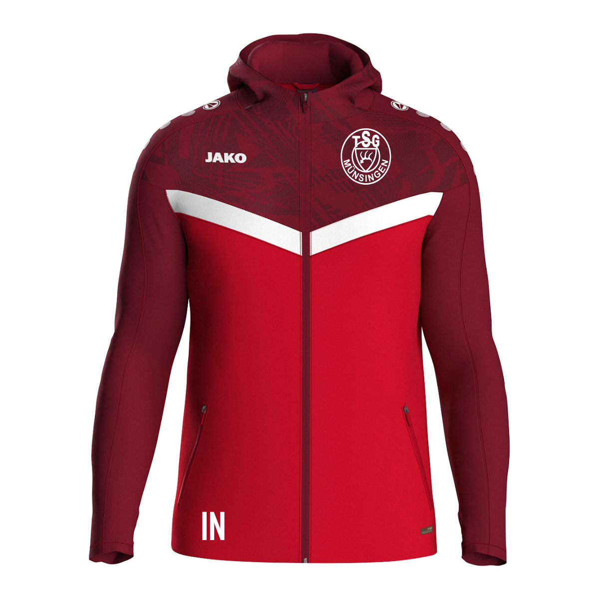 JAKO Kapuzenjacke Iconic (inkl. Bedruckung) - TSG Münsingen