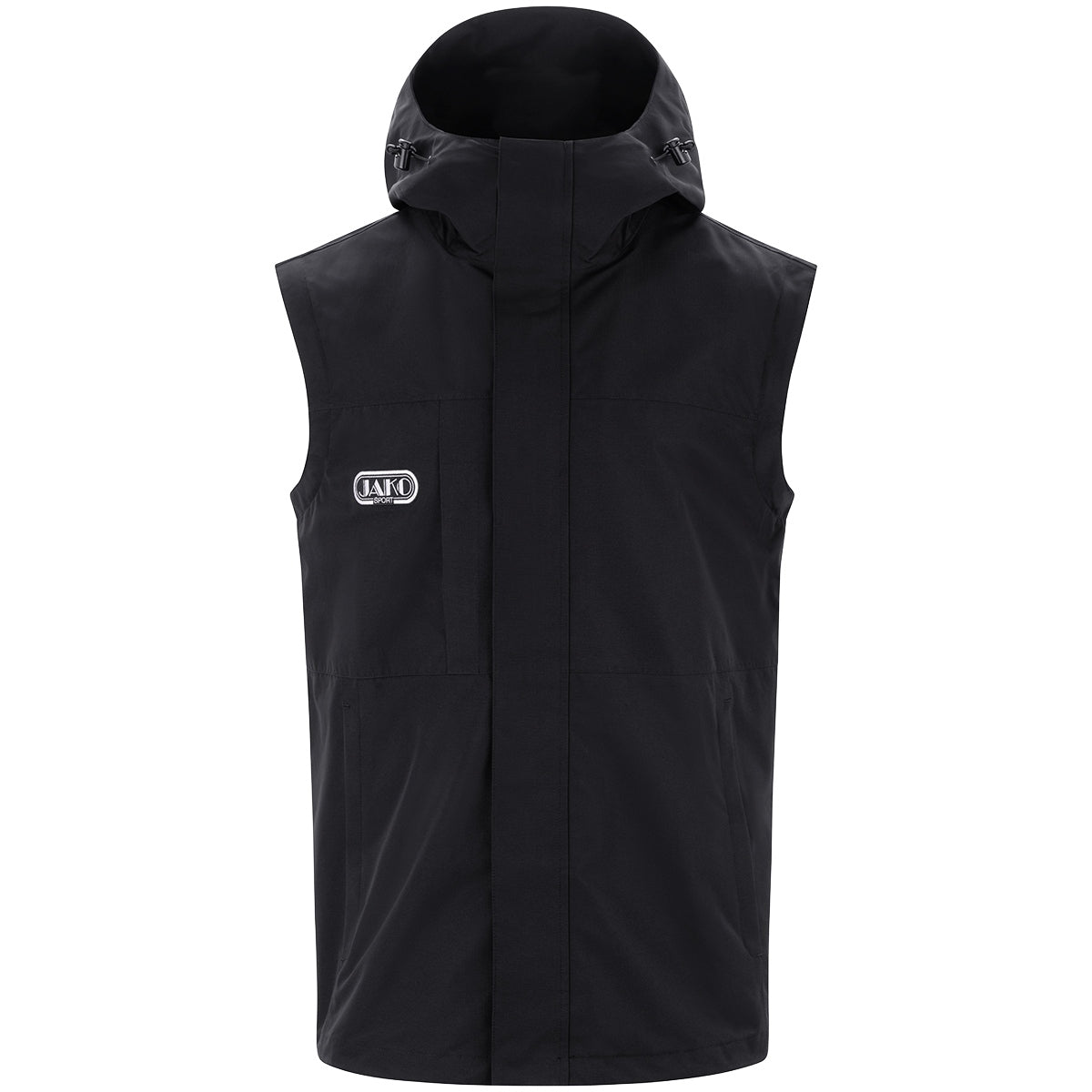 JAKO 2-in-1 Jacke Wardrobe Schwarz