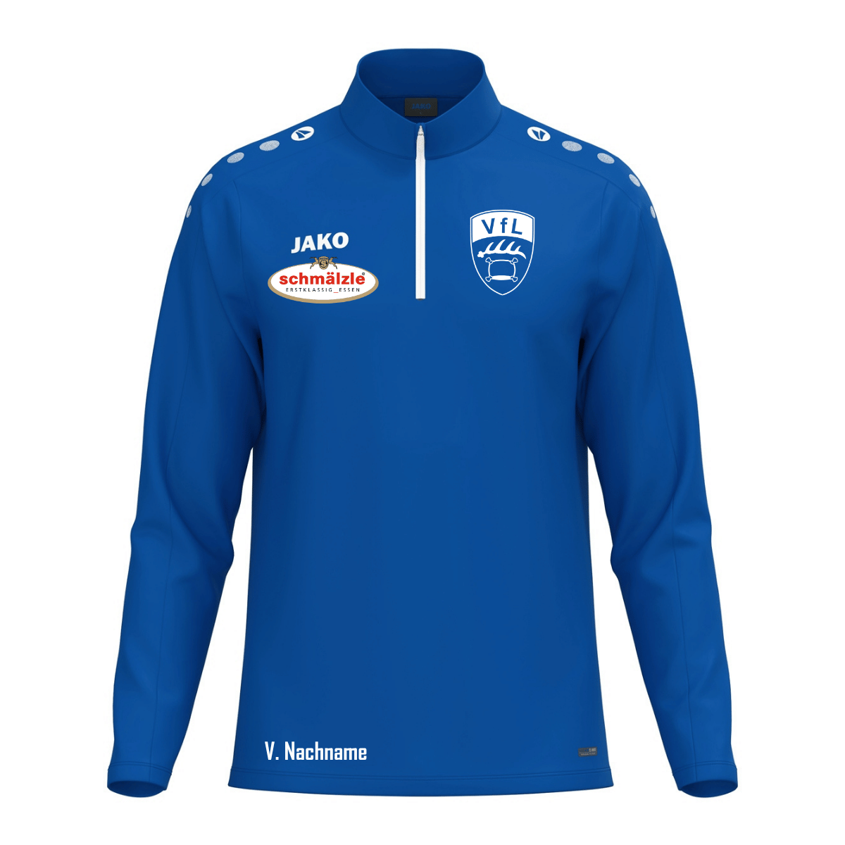 JAKO ZipTop One Royal (inkl. Bedruckung) - VfL Pfullingen Aktive