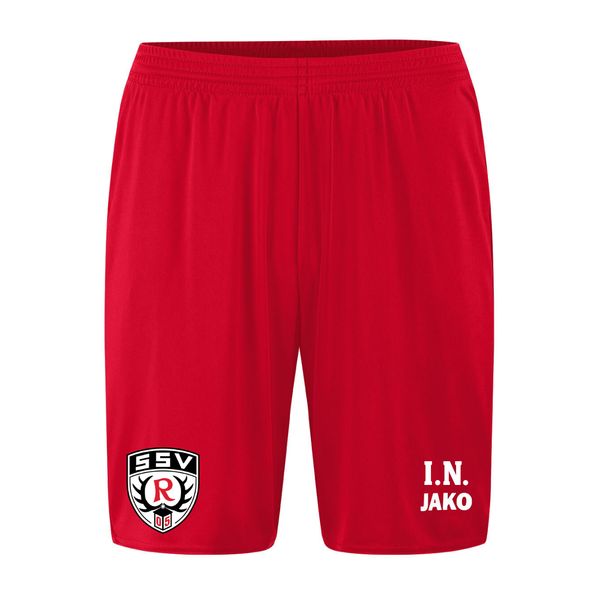 JAKO Sporthose Manchester 2.0 Rot (inkl. Bedruckung)  - SSV Reutlingen