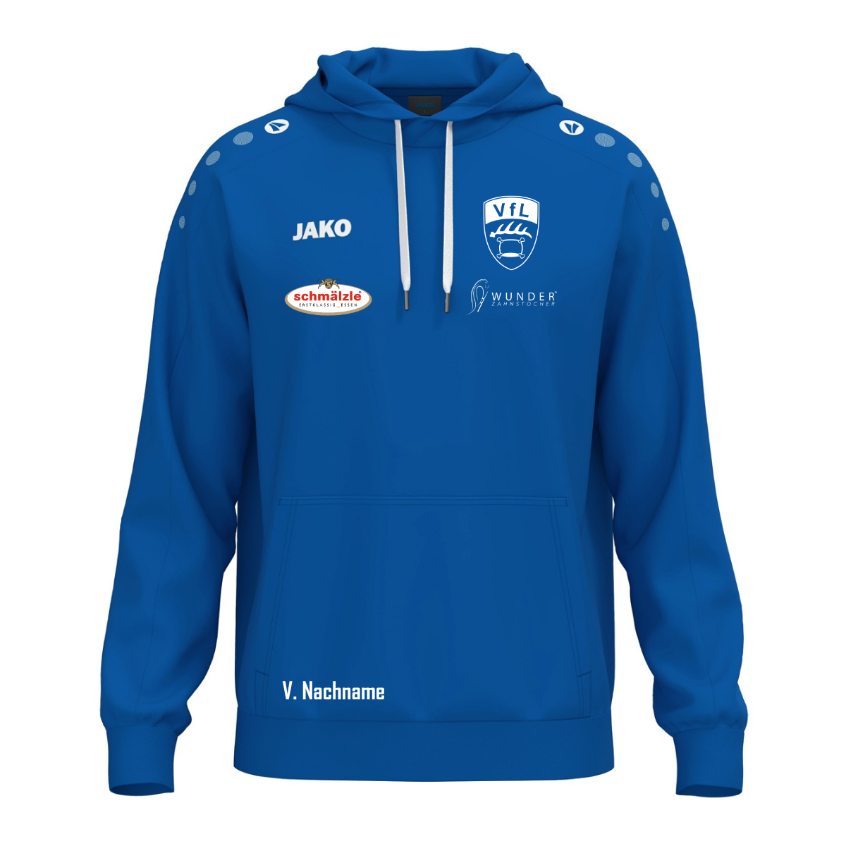 JAKO Kapuzensweat  One Royal (inkl. Bedruckung) - VfL Pfullingen Jugend