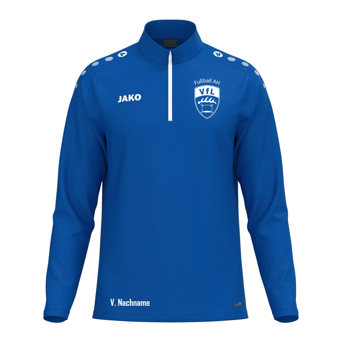 JAKO ZipTop One Royal (inkl. Bedruckung) - VfL Pfullingen AH