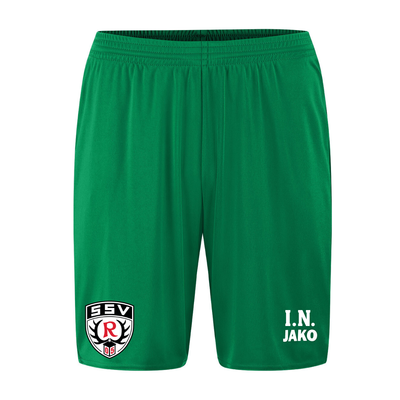 JAKO Sporthose Manchester 2.0 Grün (inkl. Bedruckung)  - SSV Reutlingen