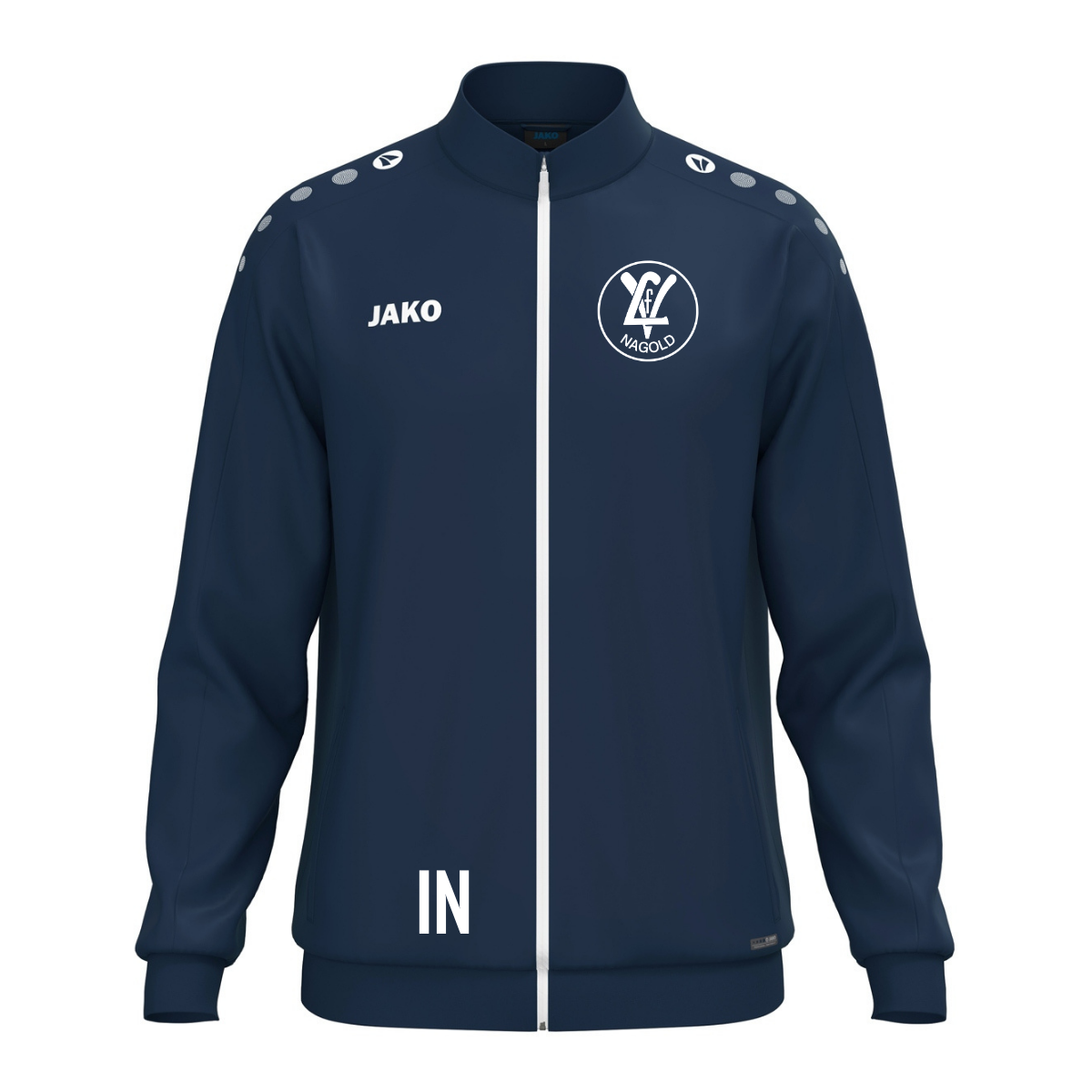 JAKO Polyesterjacke One Marine (inkl. Bedruckung) - VfL Nagold