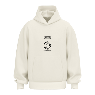 JAKO Kapuzensweat Wardrobe Off White (inkl. Bedruckung) - FC Sonnenbühl